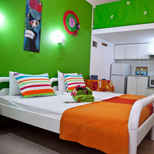 Art Apartments Iria Beach - Twin Bed Accommodation