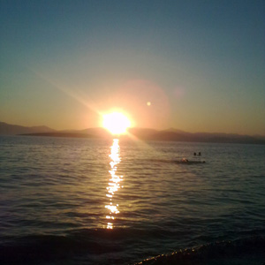 Art Apartments Iria Beach - Iria Beach Sunset