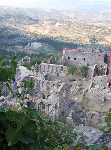 Byzantine Fort Mystras